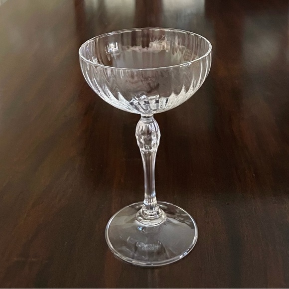 Crystal Cocktail Glasses - "America 1920s" - Made in Italy - Picture 2 of 5